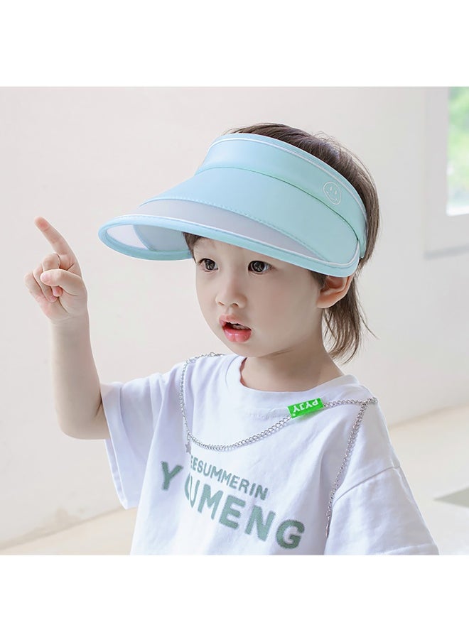 Aqua Blue Sports Sun shade Adjustable Tennis/Visor Cap