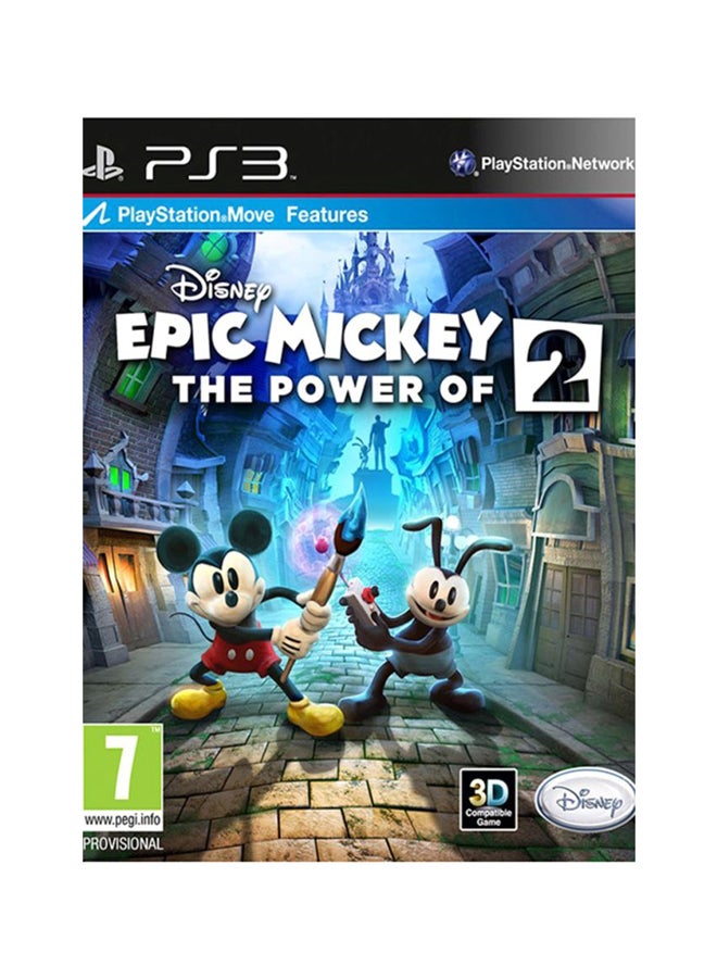 Epic Mickey 2 The Power Of Two (Intl Version) - Adventure - PlayStation 3 (PS3)