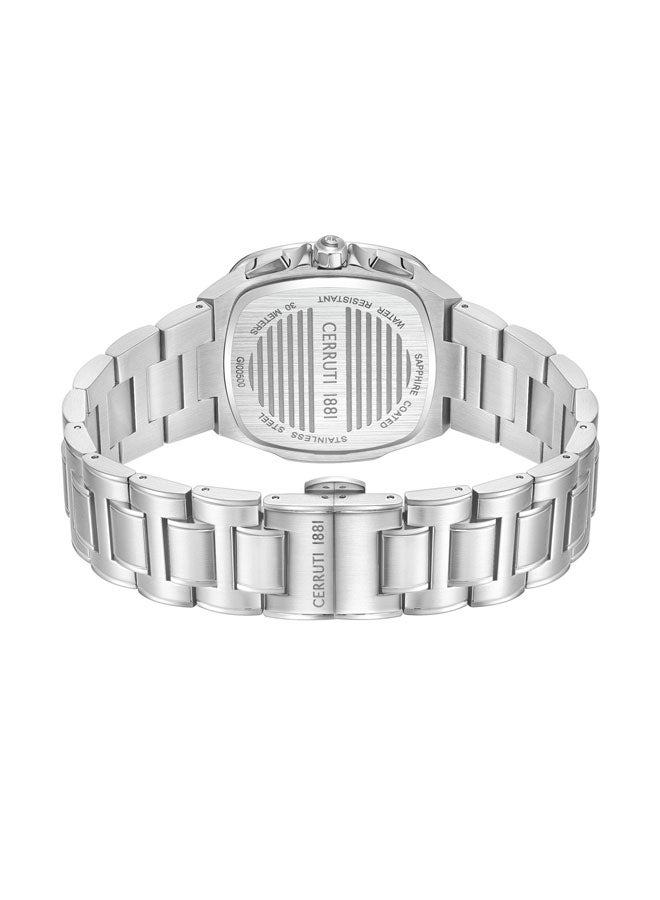 Men's Stainless Steel Navy Matt Dial Watch