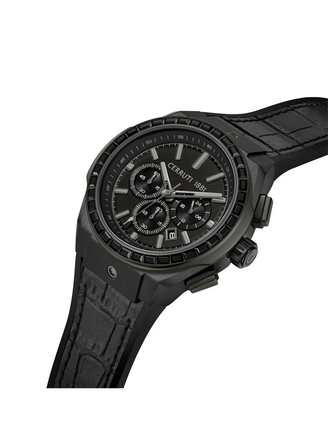 Men's Black Dial Watch