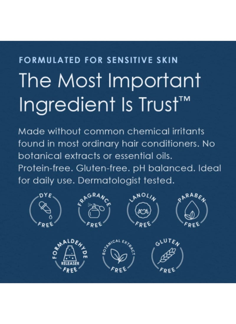 Vanicream Conditioner – pH Balanced Mild Formula Effective For All Hair Types and Sensitive Scalps - Free of Fragrance, Lanolin, and Parabens – 12 Fl Oz