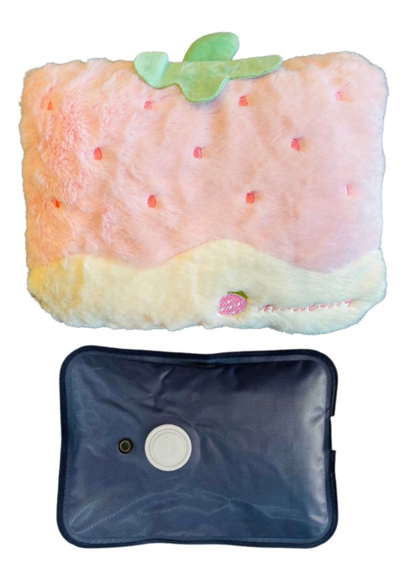 Electric Hot Water Bag for Pain Relief Heating Pad Hot Water Pillow for Neck Back Muscle Ache and Massage