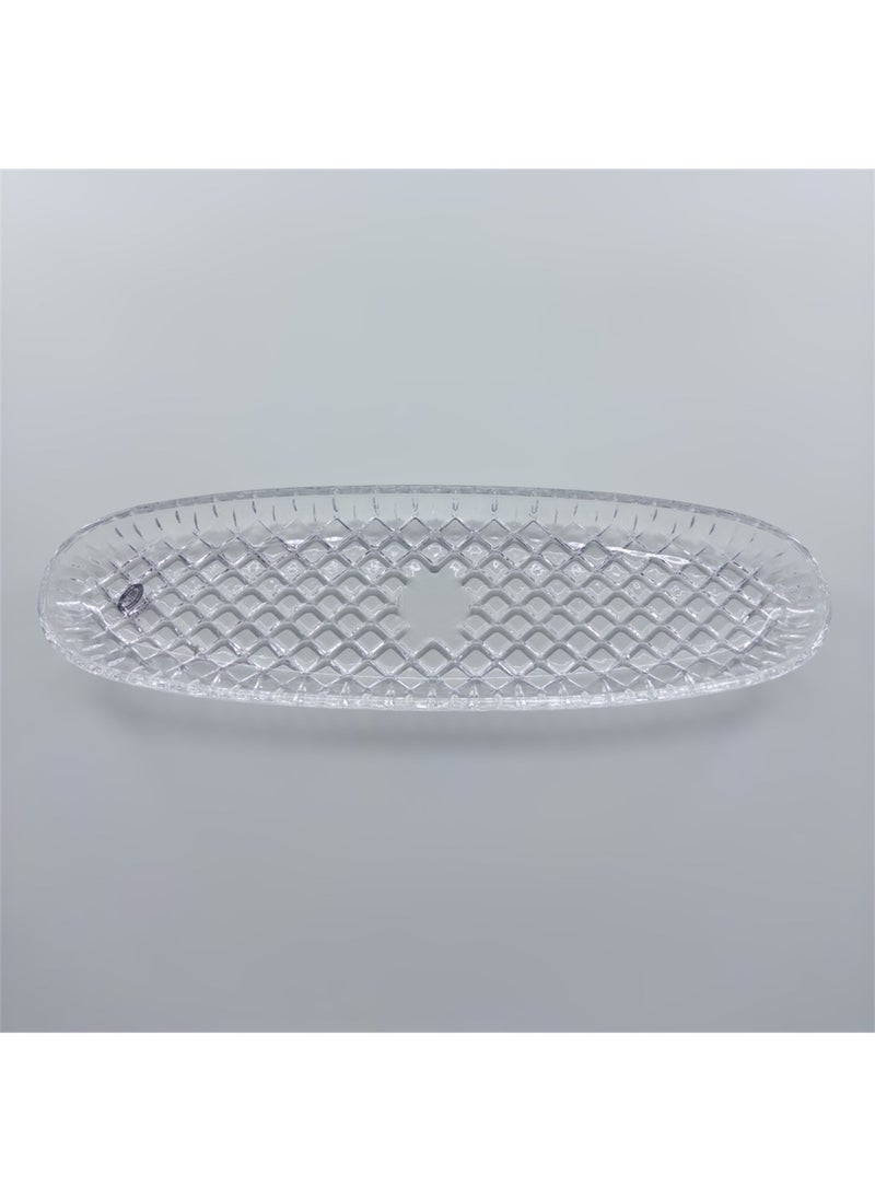 Gift Kafes Design Boat Plate Handmade Glass