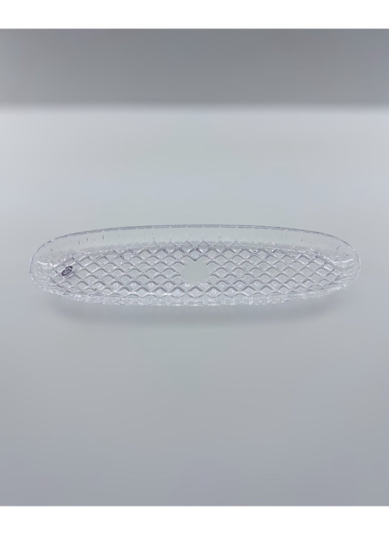 Gift Kafes Design Boat Plate Handmade Glass