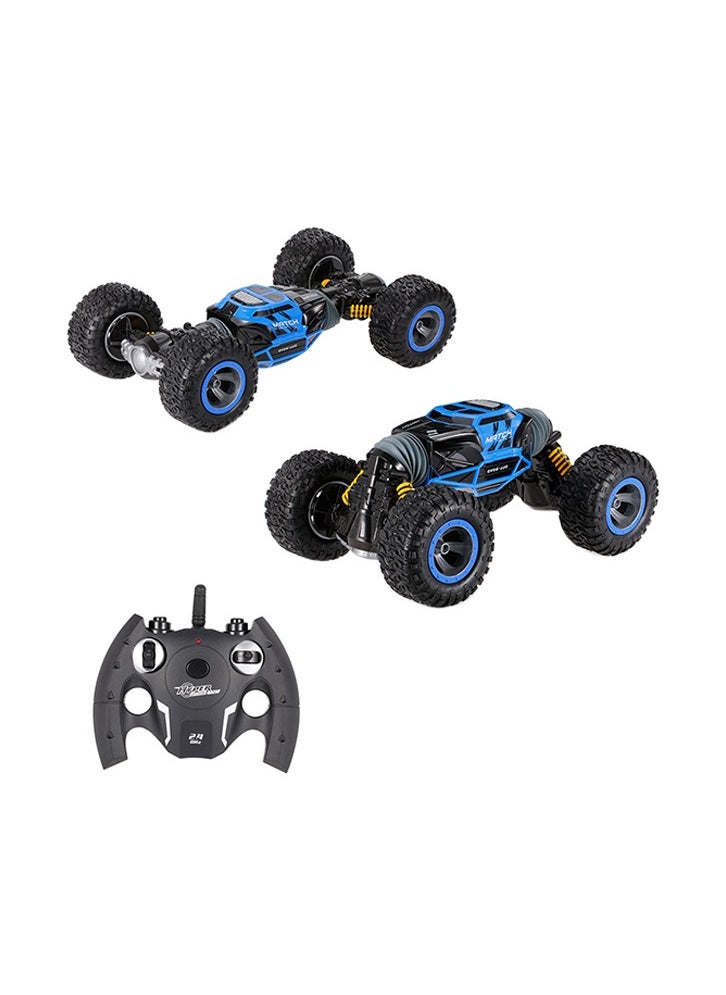 Hyper Actives Stunt Control - Double-Sided RC Stunt Car High-Speed Remote Control Vehicle for Extreme 360° Spins and Flips