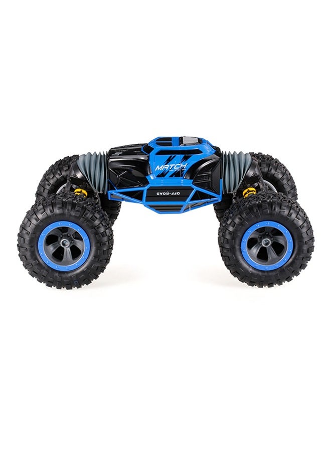 Hyper Actives Stunt Control - Double-Sided RC Stunt Car High-Speed Remote Control Vehicle for Extreme 360° Spins and Flips