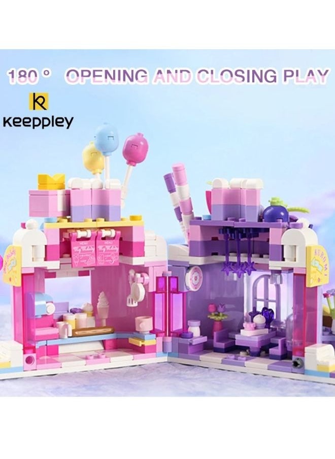 Keeppley Building Blocks My Melody Kuromi Cake Shop