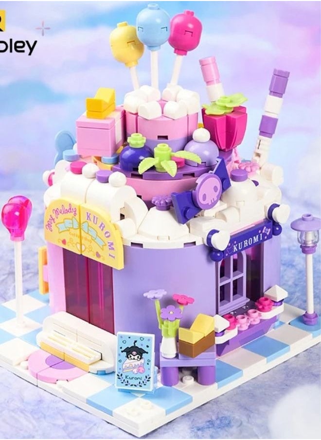 Keeppley Building Blocks My Melody Kuromi Cake Shop