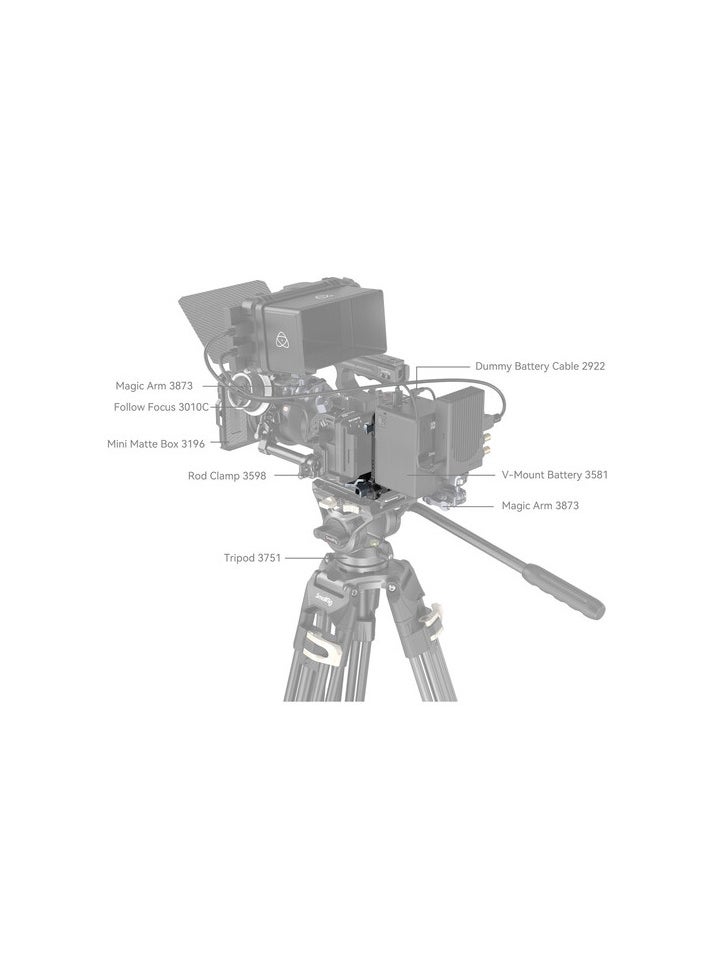 SmallRig V-Mount Battery Mounting Plate-4505