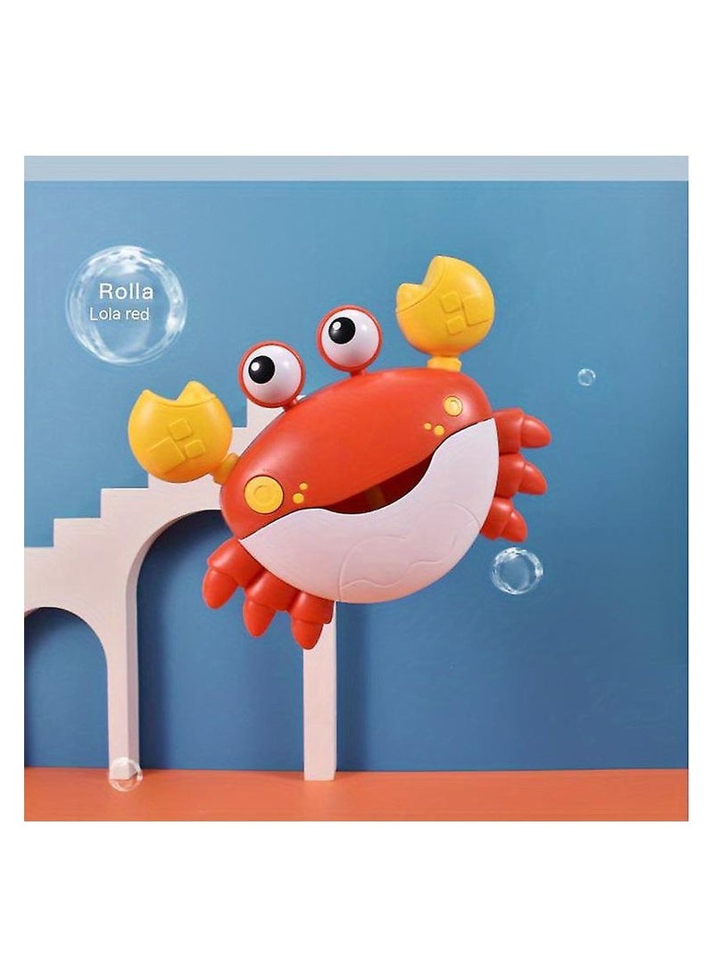 Crab Bubble Bath Maker Red