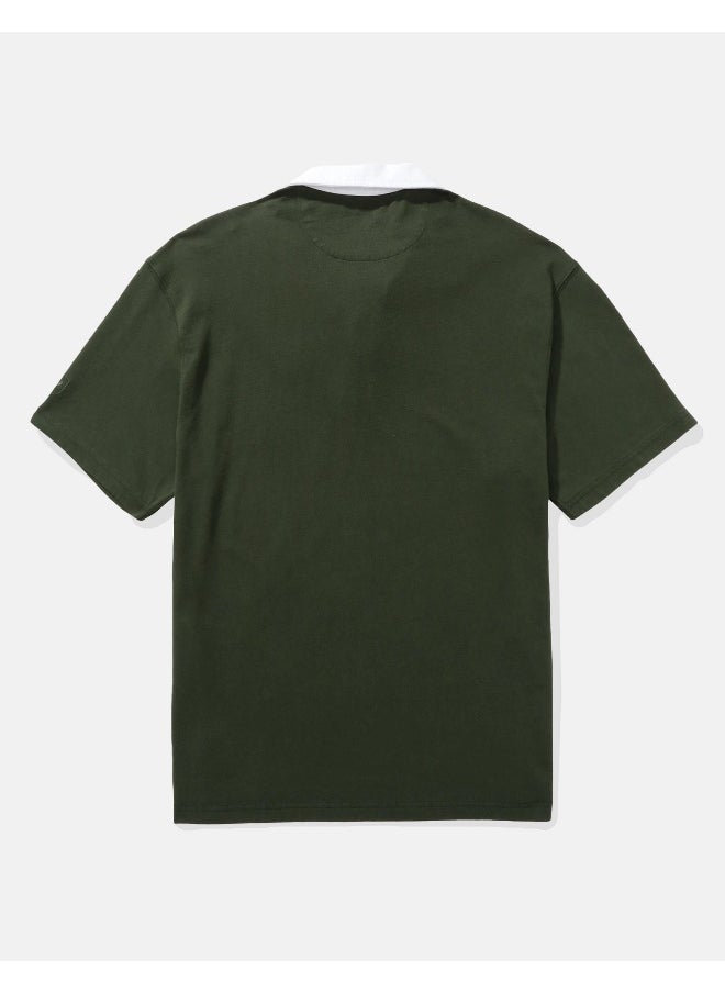 AE Contrast Collar Polo Shirt