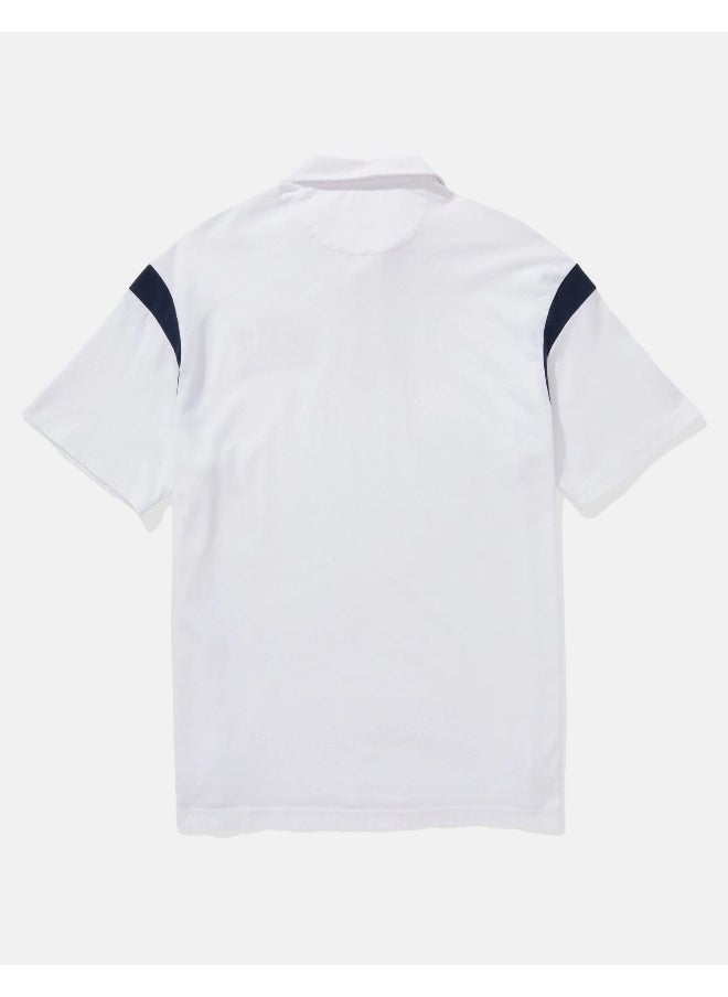 AE Contrast Sleeve Polo Shirt