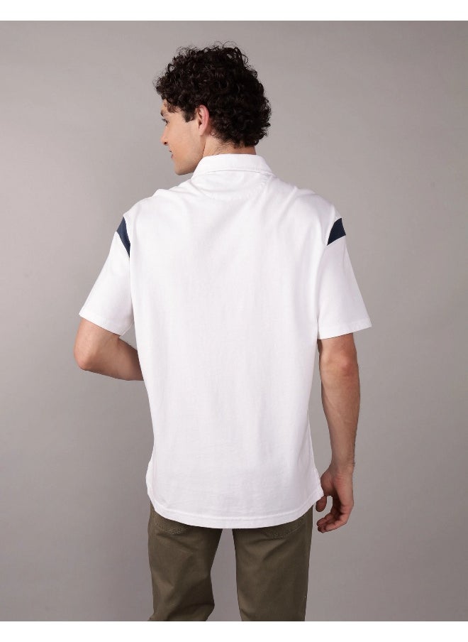 AE Contrast Sleeve Polo Shirt