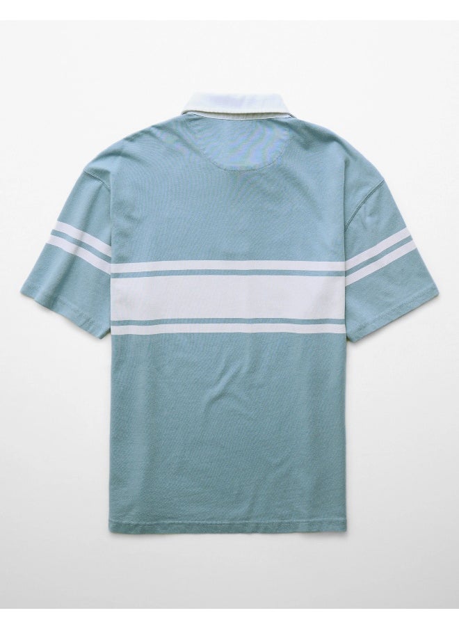 AE Colorblock Polo Shirt