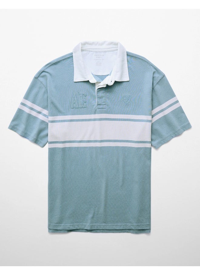 AE Colorblock Polo Shirt