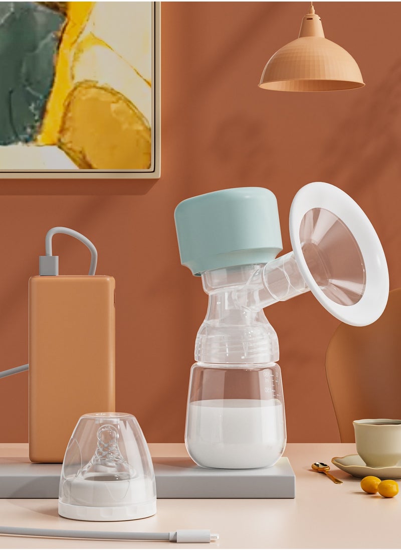 Hands-Free Milk Expression Pump with LED Display – 3 Modes & 9 Suction Levels, Rechargeable, BPA-Free, 180ml Bottle