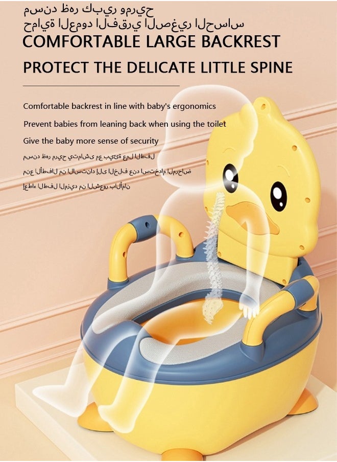 Splash-Proof Baby Toilet Baby Early Life Training Cute Toilet Chair Detachable Bedpan For Baby Plastic Toilet Potty Trainer Seat