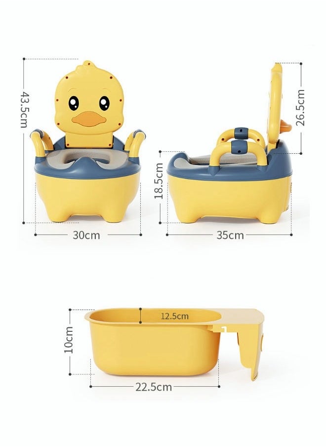 Splash-Proof Baby Toilet Baby Early Life Training Cute Toilet Chair Detachable Bedpan For Baby Plastic Toilet Potty Trainer Seat