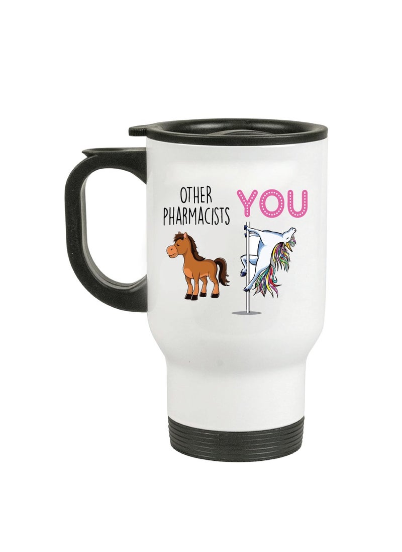 Pharmacist's Day Travel Mug - Travel Mug for the Medication Masters - Gift for Pharmacist Students - Teachers - Gratitude for Pharmacists