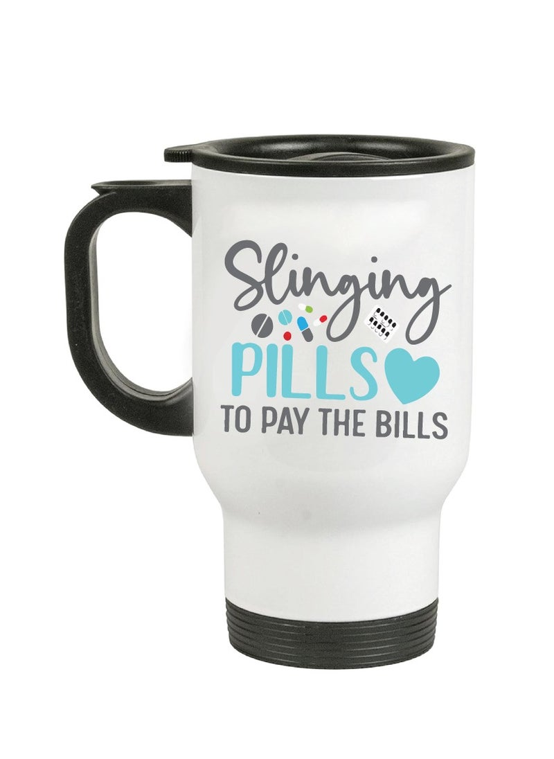 Pharmacist's Day Travel Mug - Travel Mug for the Medication Masters - Gift for Pharmacist Students - Teachers - Gratitude for Pharmacists