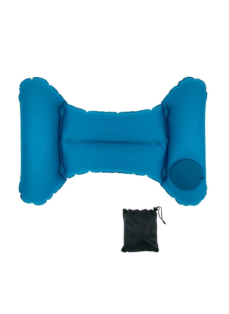 Inflatable Lumbar Support, Travel Waist Air Pillow Inflatable Waist Pillow Lumbar Support Pillow Waist Comfort Inflatable Air Pillow for Journey Traveling Airplanes/Cars/Buses/Trains/Office