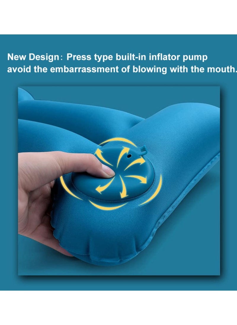 Inflatable Lumbar Support, Travel Waist Air Pillow Inflatable Waist Pillow Lumbar Support Pillow Waist Comfort Inflatable Air Pillow for Journey Traveling Airplanes/Cars/Buses/Trains/Office