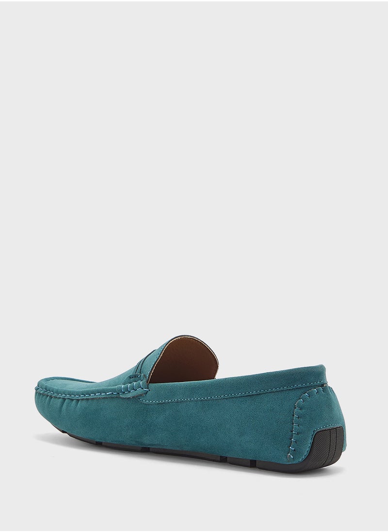 Casual Suede Loafers