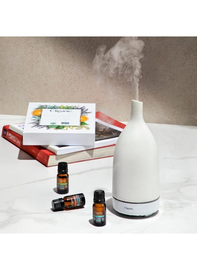 Cliganic Organic Bergamot Essential Oil, 100% Pure Natural for Aromatherapy | Non-GMO Verified