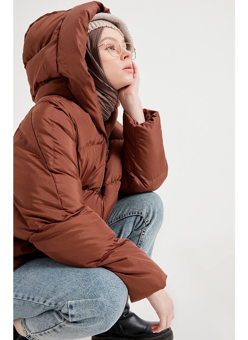 Oversize Filling Jacket 6054-03 Tan