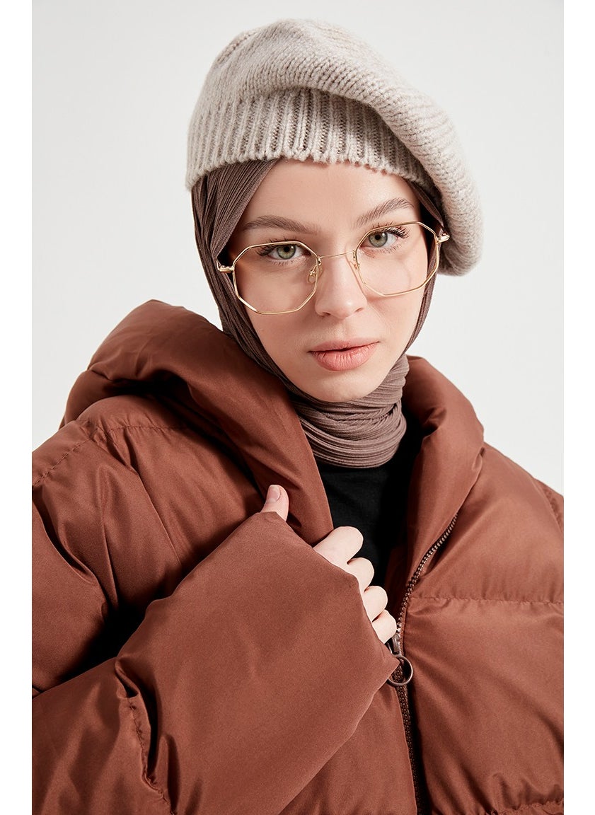 Oversize Filling Jacket 6054-03 Tan