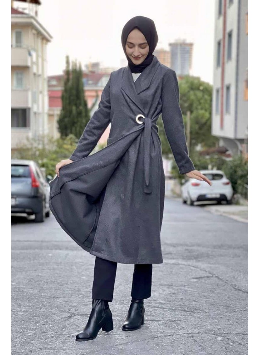 Cashmere Coat 5172-01 Gray