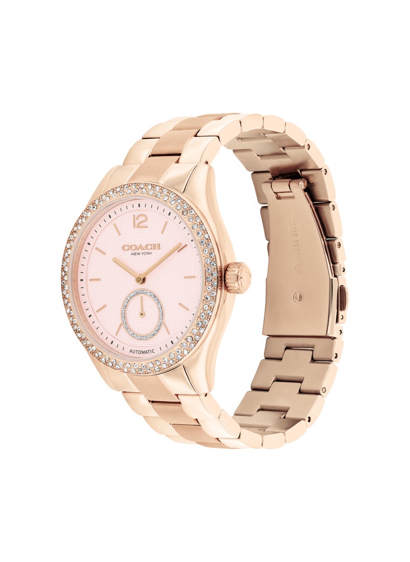 Brooks Steel Strap Analog Watch