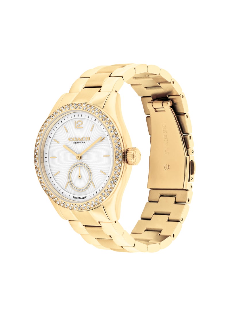 Brooks Steel Strap Analog Watch