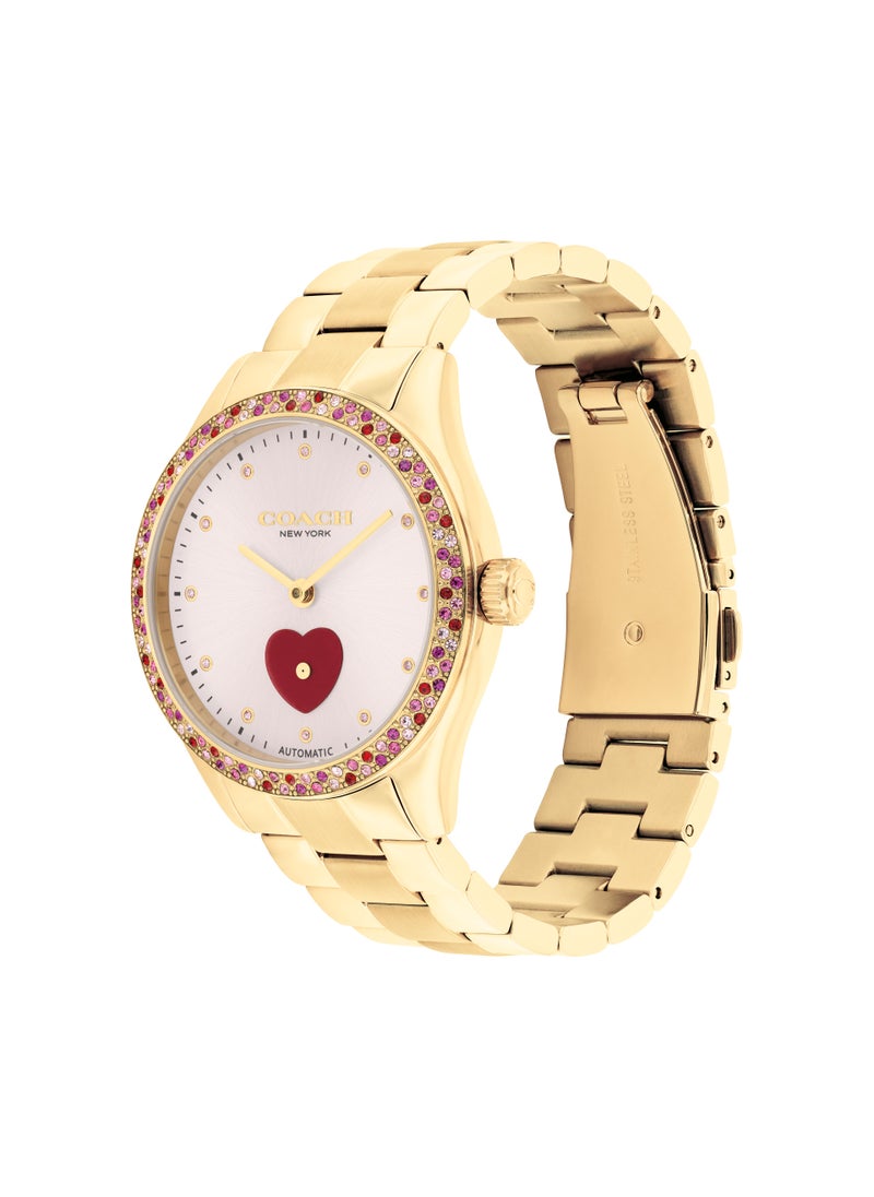Brooks Steel Strap Analog Watch