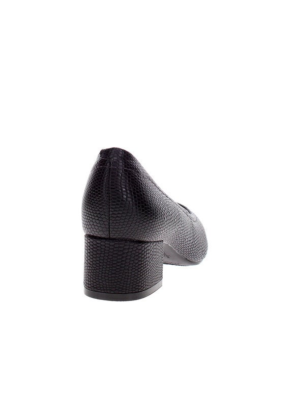 Modare Ladies Mid Heel Shoes Black | Made In Brazil
