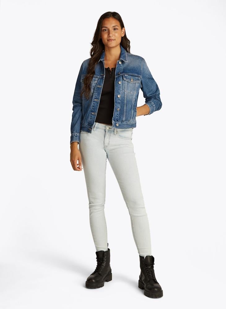 Pocket Detail Denim Jacket