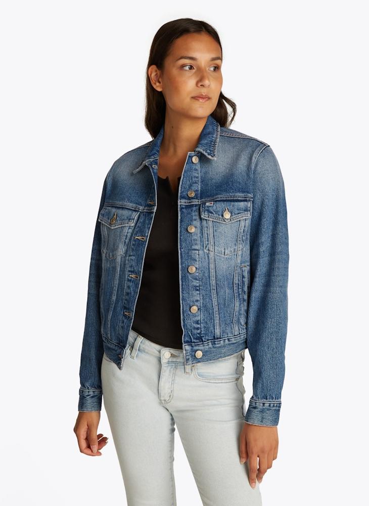 Pocket Detail Denim Jacket