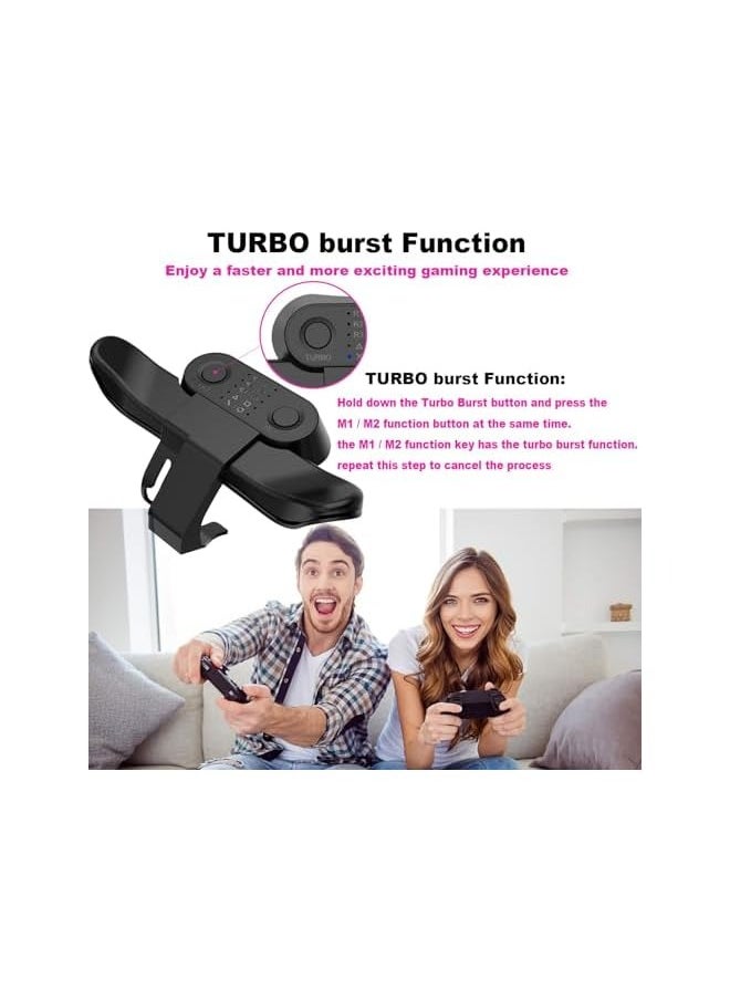 Strike Pack for Wireless Back Button Controller, Controller Back Paddles  Gamepad, Turbo/Mapping/Memory Function//Audio Jack, Plug and Play(1 pcs)