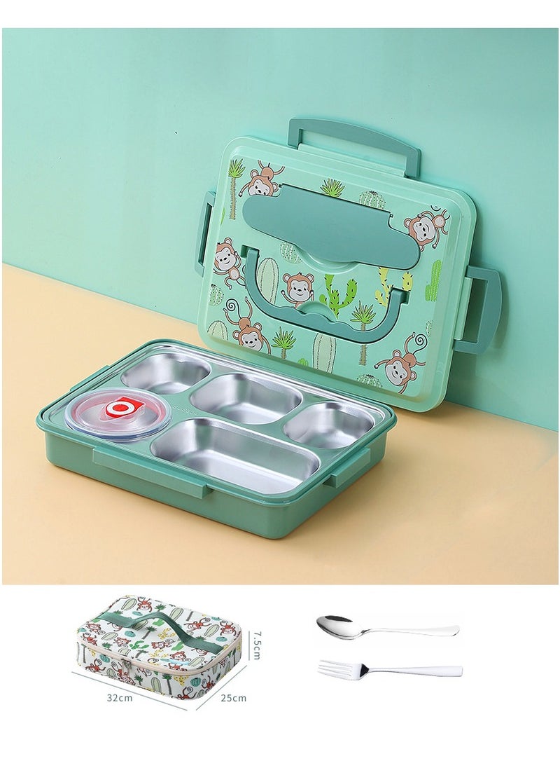 Stainless Steel Insulated Lunch Box with Meal Box Bag and Soup Bowl