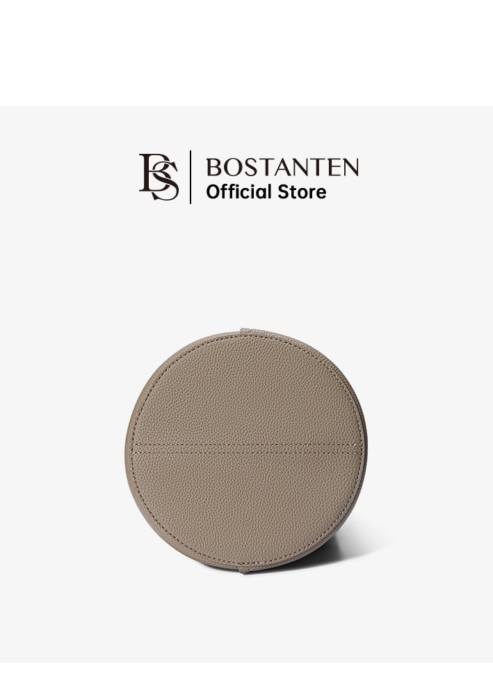 Stylish Bostanten Women's Fashionable Bucket Bag – Chic & Versatile Hand bag for Every Occasion / Brown