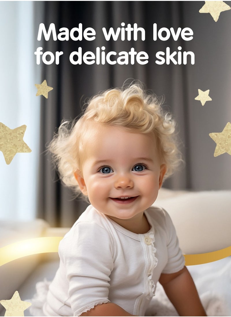 YokoSun Premium Baby Diaper Pants, Size 4 / L (9-14 kg), 44 pcs – Ultra-Soft, Hypoallergenic Nappies, Japanese Quality for Baby Skin Care, Leakproof with 12-Hour Dryness Protection