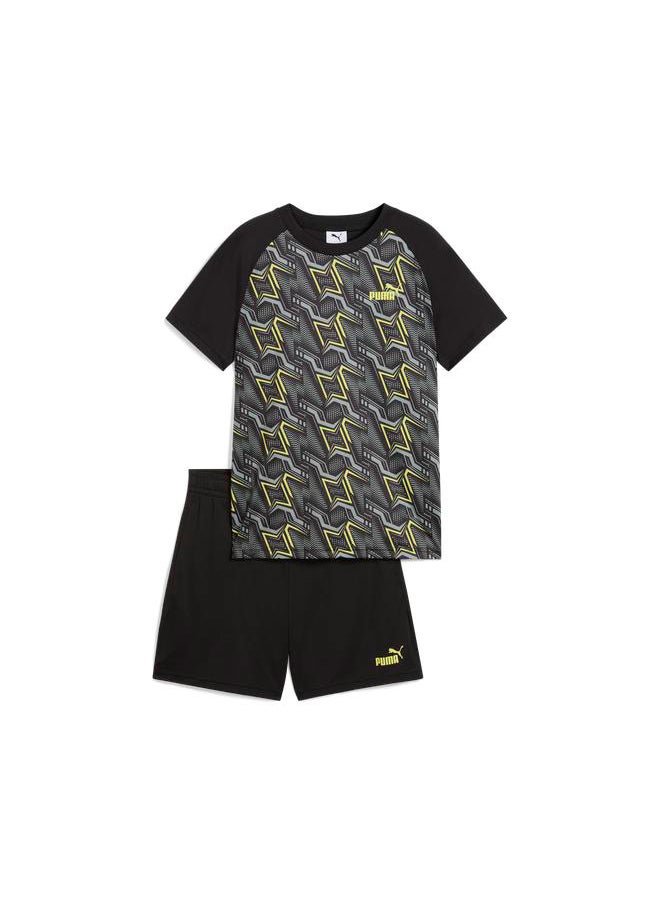Youth Essential Poly Aop Set