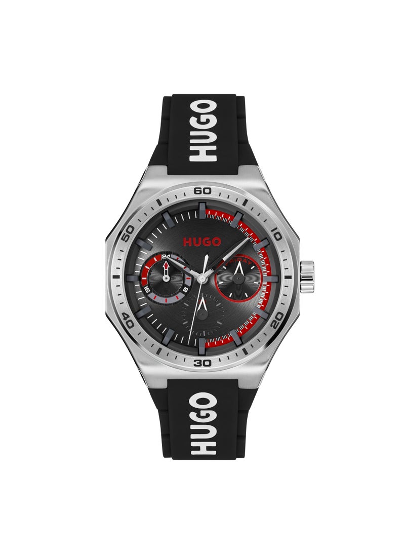 Grail Sport Pu Strap Analog Watch