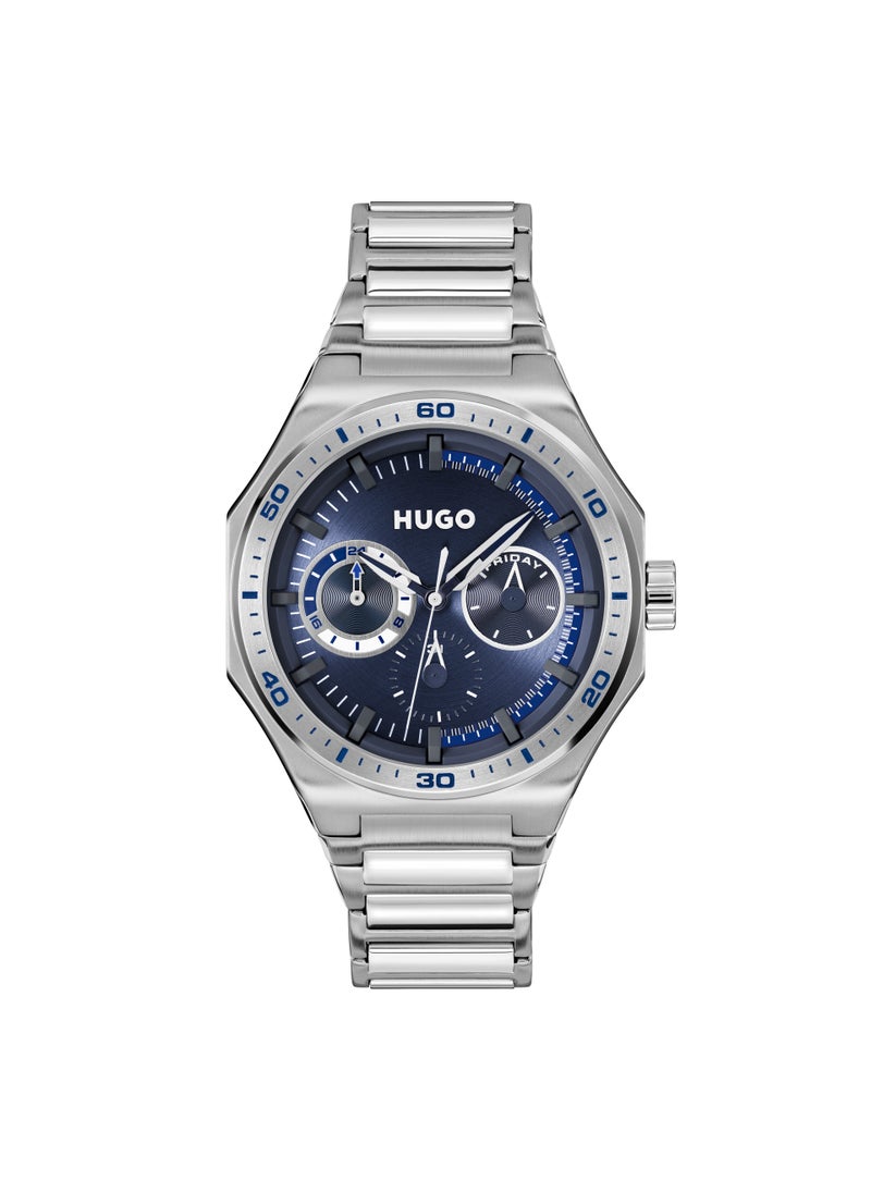 Grail Sport Steel Strap Analog Watch