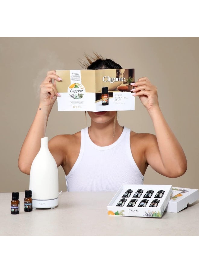 Usda Organic Aromatherapy Top 12 Essential Oils Set, 100% Pure