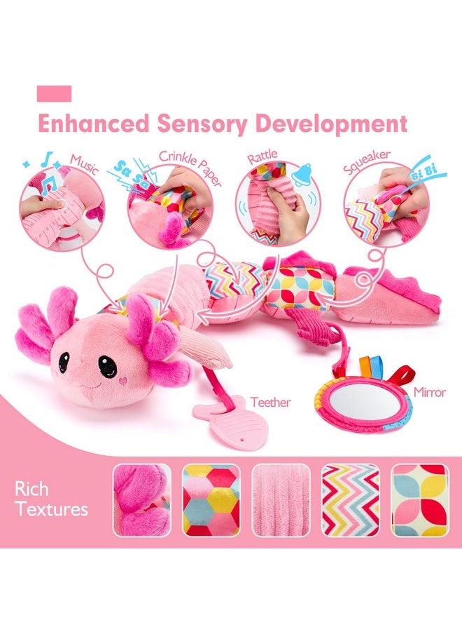 Toys For 1 Year Old Girl Toddler Girl Toys Unicorn Musical Light Up Baby Girls, Interactive Travel One Year Old Girl Christmas Stocking Stuffers