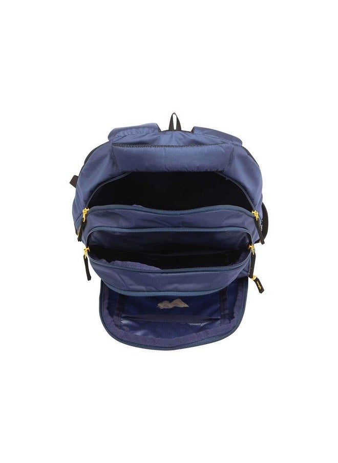 Wildcraft Unisex Zip Closure Backpack (Blue_Free Size), 30 liter