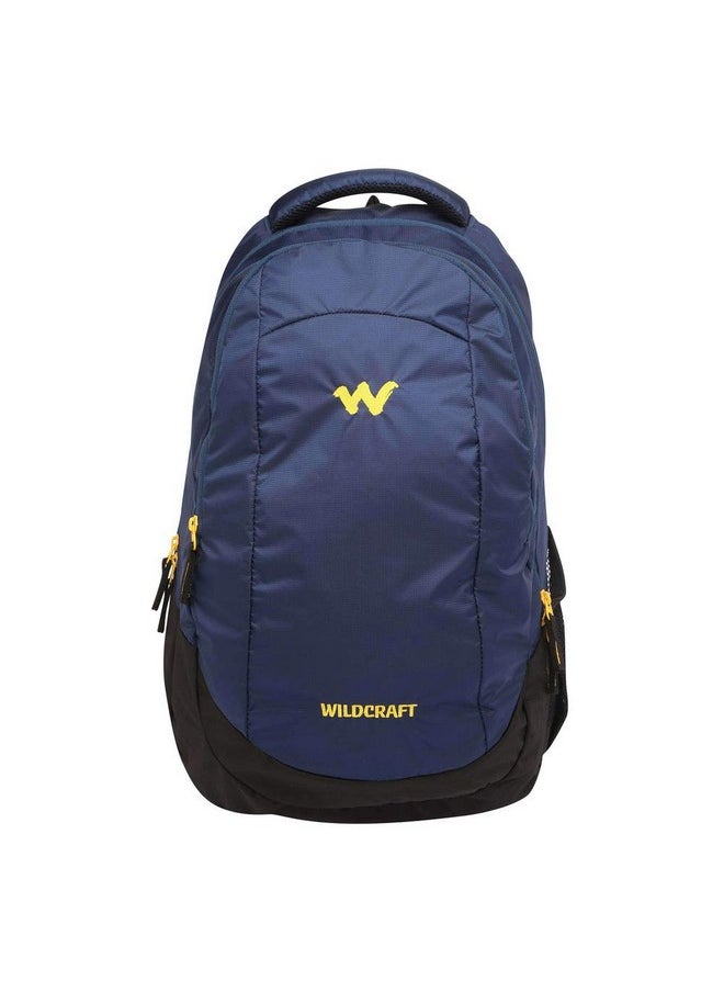 Wildcraft Unisex Zip Closure Backpack (Blue_Free Size), 30 liter
