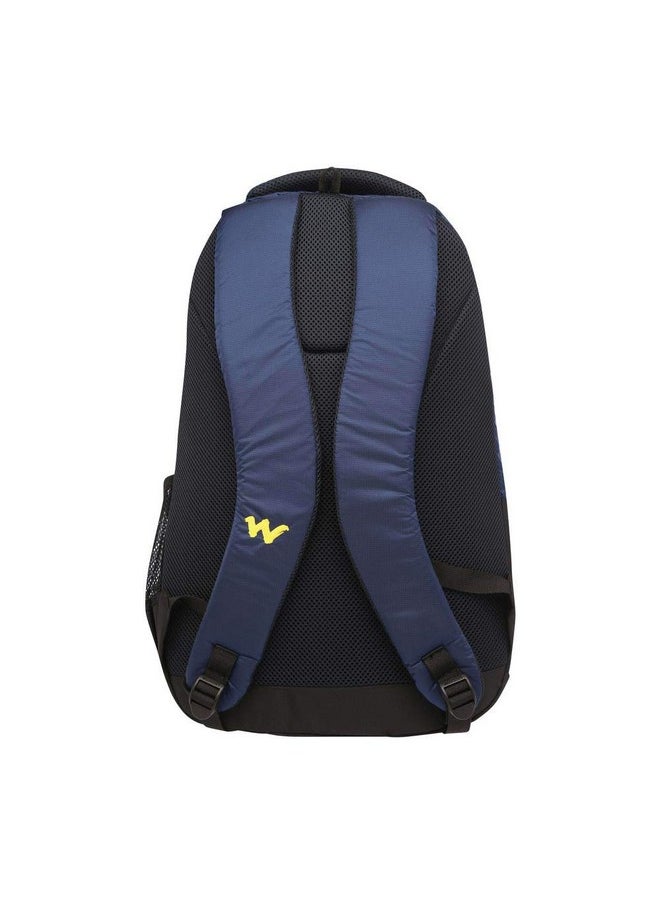 Wildcraft Unisex Zip Closure Backpack (Blue_Free Size), 30 liter
