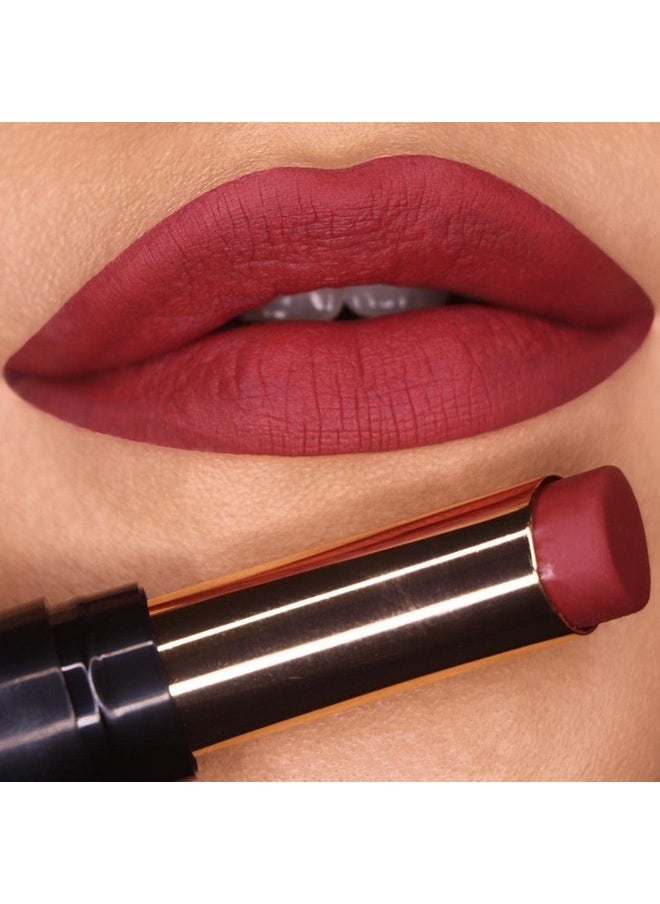 Must Have Transfer Proof Ultra Matte Lipstick For Women - 04 Friends Forever, 3.2G | Enriched With Vitamin E And Cocoa Butter | Lasts Upto 8Hrs Long Lasting & Matte Finish | Smudge-Proof & Waterproof | Lightweight & Highly Pigmented | Hydrated Lips | Lip Makeup